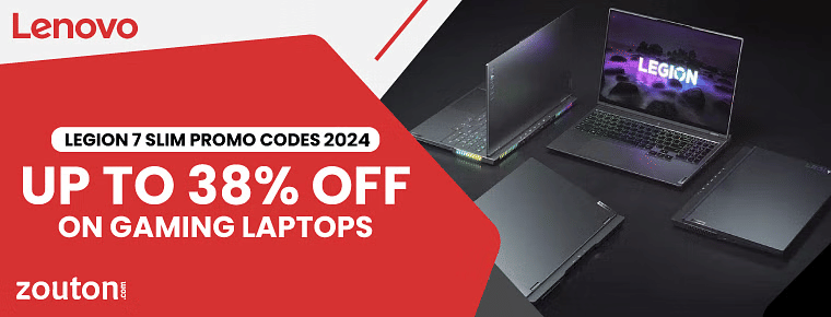 Lenovo Legion 7 Slim Promo Codes | May 2024 | Get Up To 38% Off On Gaming Laptops