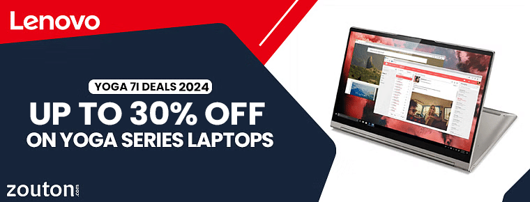 Lenovo Yoga 7i Deals | May 2024 | Up To 30% Savings On Yoga Series Laptops