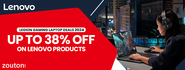 Lenovo Legion Gaming Laptop Deals 2024 | Get Upto 38% Off On Lenovo Products