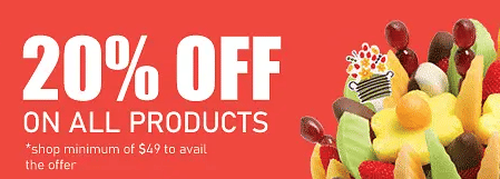 Edible arrangements 20% off coupon