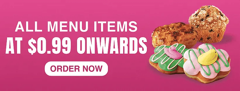 Dunkin Donut Menu Under $0.99
