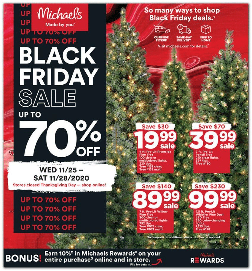 Michaels Black Friday Sale Deals, Ad, Dates, Shopping Hours, Prices