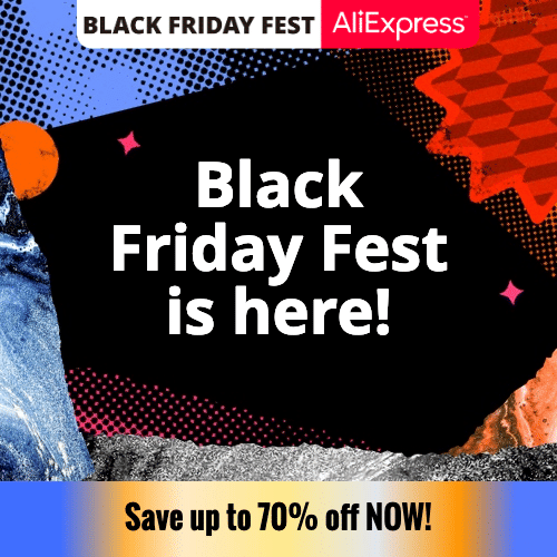 aliexpress black friday ad