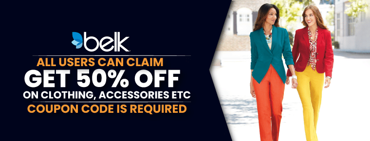 Belk Coupons Today | Get 50% Off