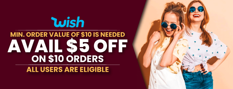 Avail $5 Off On $10 Orders