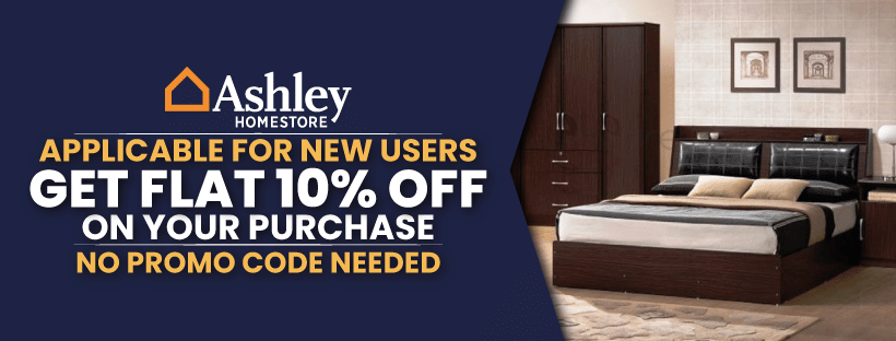 Save Flat 10% | Ashley Furniture Sign Up Deal 