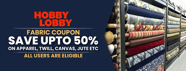 Hobby Lobby Fabrics Sale | 50% Off