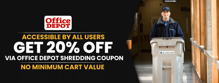 Office Depot Shredding Coupon
