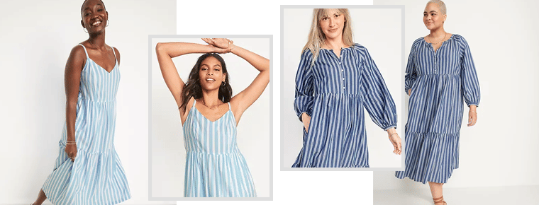 Old Navy Striped Dresses