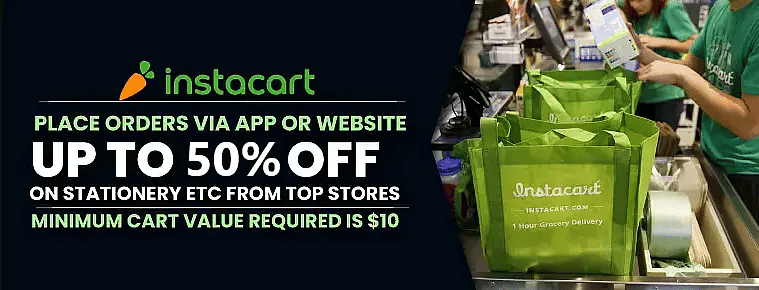 Instacart Sale 2022: Up To 50% Off