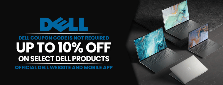 Up To 10% Off | Select Dell Products