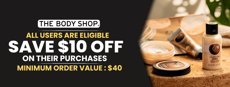 The Body Shop Refer & Earn Deal | Save $10