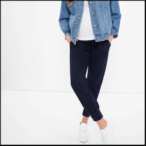 Maternity Full Panel Ribbed Joggers