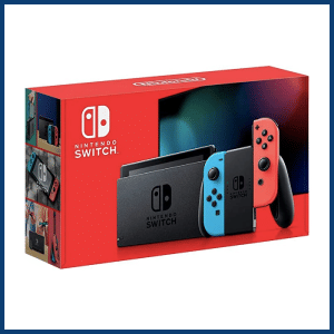 Newest Nintendo Switch 32GB Console with Neon Blue and Neon Red Joy-Con