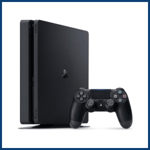 Sony PlayStation 4, 500GB Slim System, Black