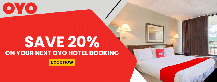 Save 20% On Your Next Oyo Hotel booking