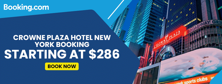 Crowne Plaza Hotel New York Booking | Starting at $286
