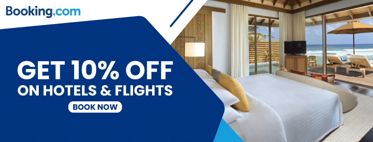 Booking.com Hotels & Flights Promo Code | Get 10% Off