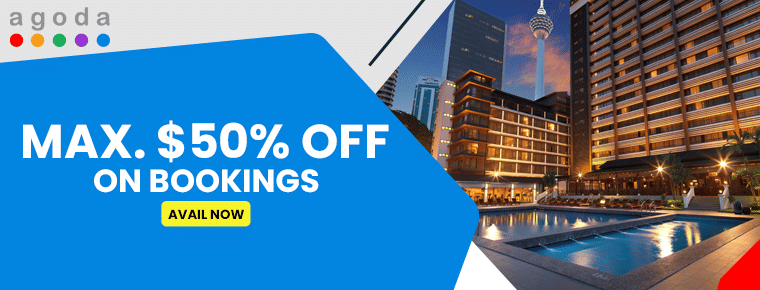 Maximum $50 off on bookings