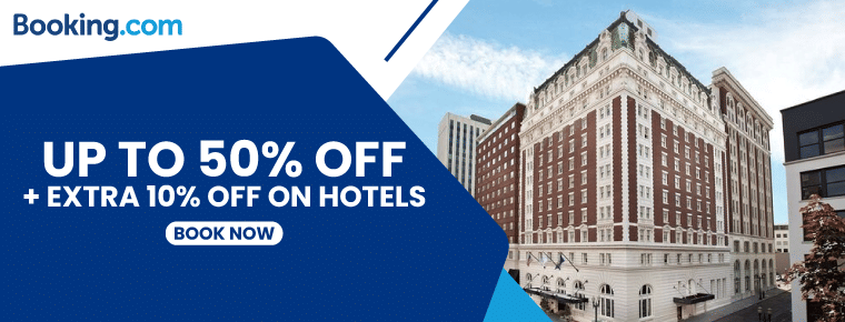 Booking.com Coupons For Hotels In Portland | Save Up To 50% + Extra 10% Off On Bookings