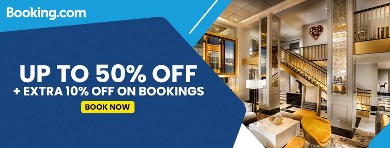 Save Up To 50% + Extra 10% Off On Bookings