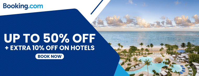 Save Up To 50% + Extra 10% Off On Bookings