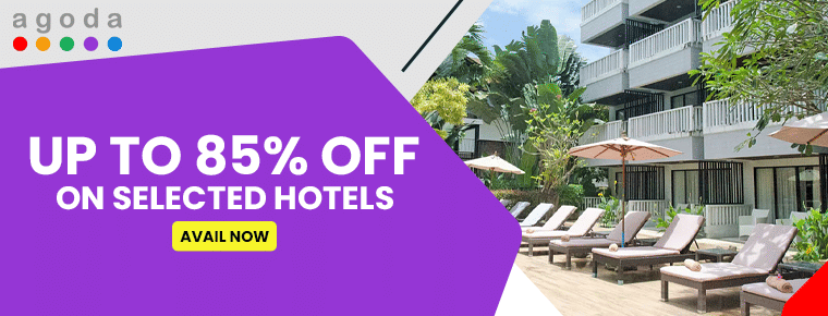 Up To 85% Off On Selected Hotels