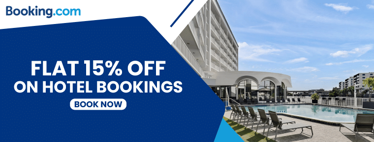 Booking.Com Tampa Coupon For Hotels Bookings | Flat 15% Off