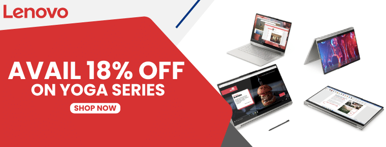 Lenovo Coupon Code For Yoga Series | Up To 18% Off