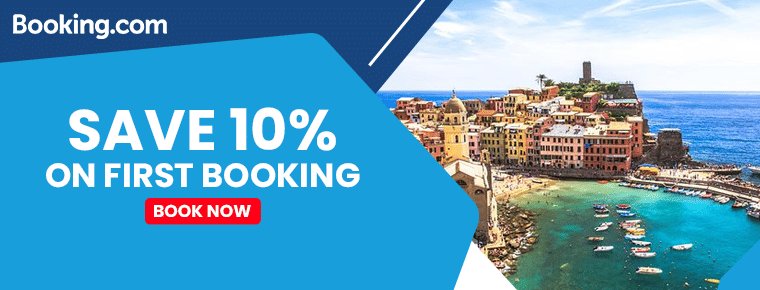 Booking.com Hotels & Flights Coupon For Italy