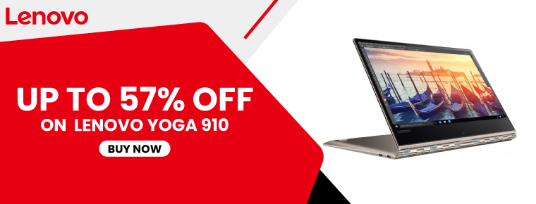 Lenovo Promo Code For Lenovo Yoga 910 | Up To 57% Off