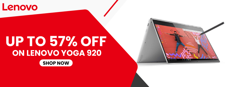Lenovo Coupon Code For Lenovo Yoga 920 | Up To 57% Off