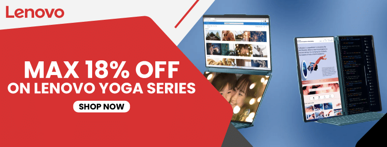 Lenovo Deal On Yoga Series Laptops | Maximum 18% Off