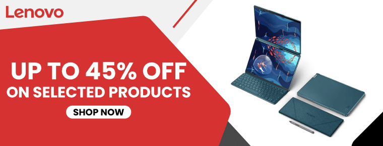 Up to 45% off on selected products