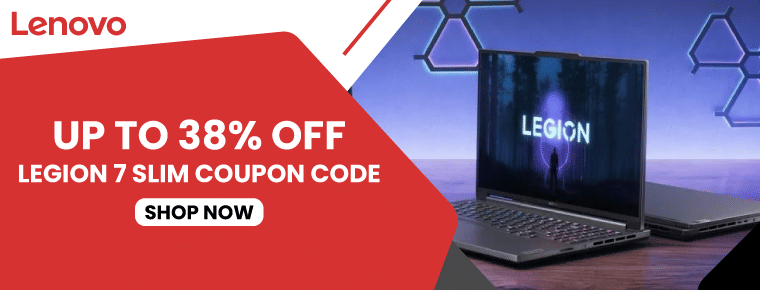 Up to 38% off on Lenovo Legion 7 Slim