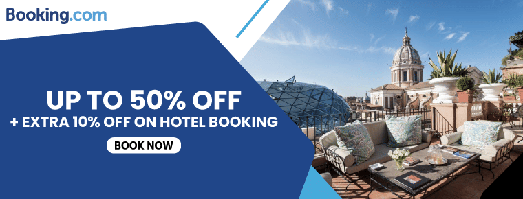 Booking.Com Rome Coupons: Get Up To 50% + Extra 10% Off On Hotel Booking