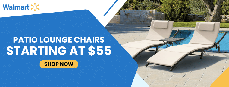 Walmart Lounge Chairs Deals | Starting at $55