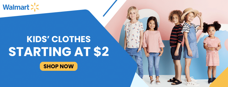 Kids’ Clothes at Walmart