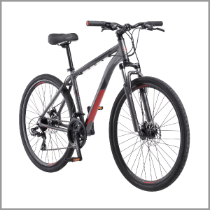 Schwinn DSB Hybrid Bike, 700c wheels, 21 speeds, men's frame, grey