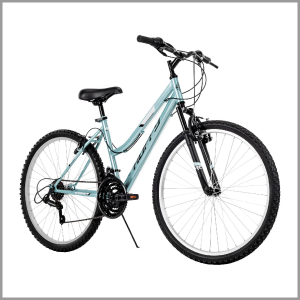 Huffy 26” Rock Creek Women's 18-Speed Mountain Bike, Mint