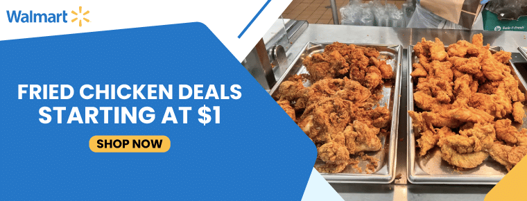 Walmart Fried Chicken Deals