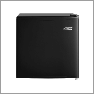 Arctic King 1.7 Cu ft No Freezer Mini Fridge, Black, E-Star