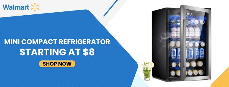 Mini Compact Refrigerator Walmart Deals | Starting at $8