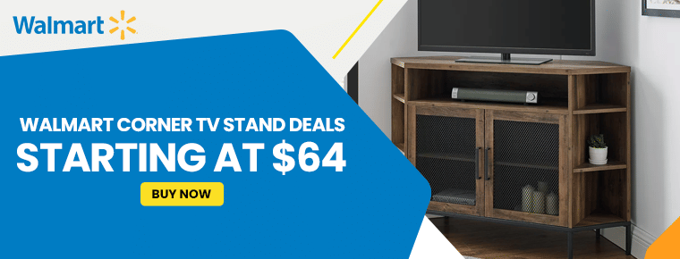 Walmart Corner TV Stand Deals | Starting at $64