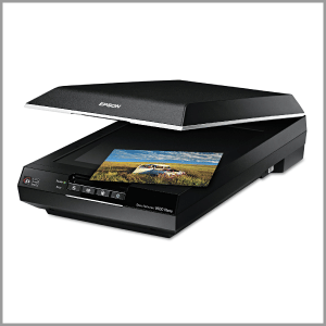 Epson Perfection V600 Photo Color Scanner, 6400 x 9600 dpi, Black