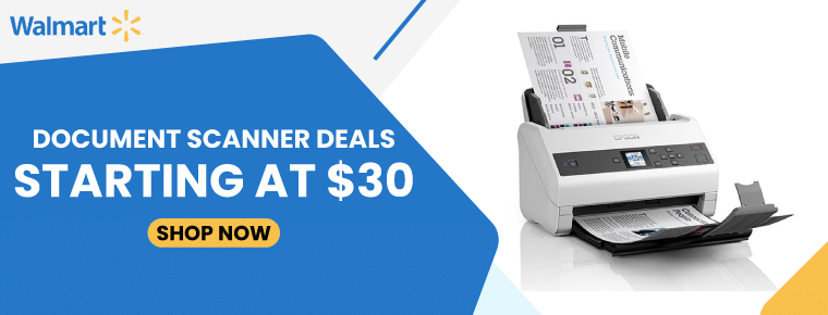 Walmart Document Scanner Deals | Starting at $30