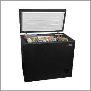 Arctic King 7 Cu ft Chest Freezer, Black