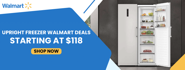Upright Freezer Walmart Deals | Starting at $118