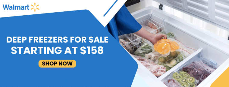 Deep Freezers for Sale at Walmart | Brands Starting at $158