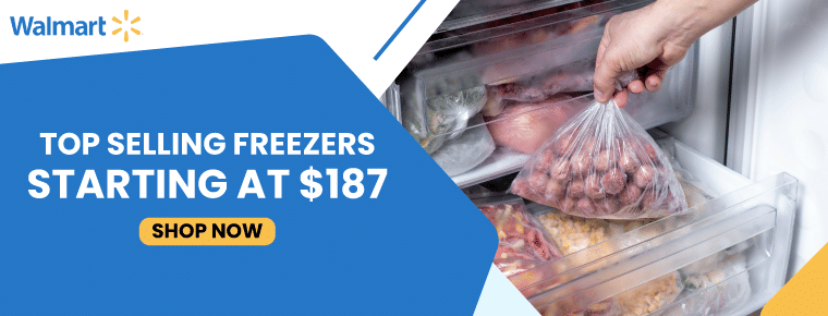 Top Selling Walmart Freezers | Starting at $187